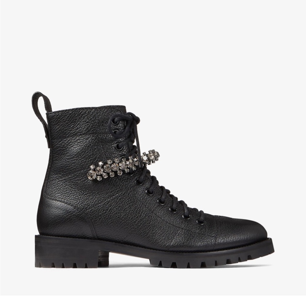 Jimmy Choo Cruz combat boot sz 39 - Picture 2 of 8